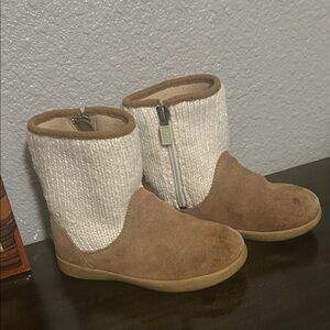 UGG Tan and Cream Kids Boots